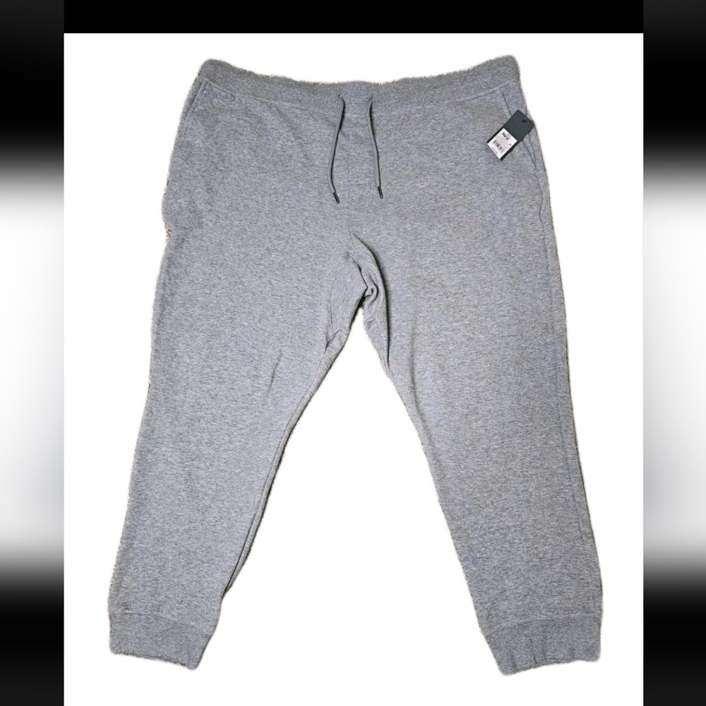 New Men's Slim Fit Casual Tech Jogger Sweatpants Pockets Sz XXL